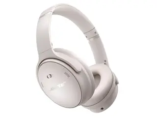 Produktfoto för Bose QuietComfort - Hörlurar med mikrofon - fullstorlek - Bluetooth - trådlös, kabelansluten - aktiv brusradering - 3,5 mm kontakt - rökvit