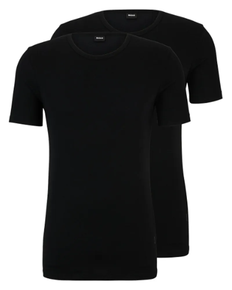 Alternativ bild 0 för BOSS 2P Modern Round Neck T-shirt Svart bomull XX-Large Herr