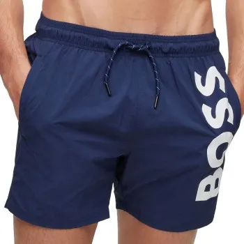 Alternativ bild 0 för BOSS Badbyxor Octopus Swimshort Marin polyamid Large Herr