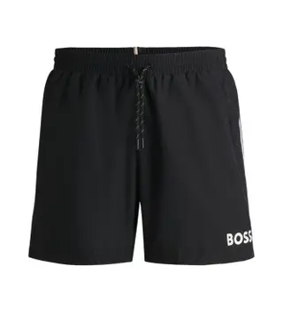 Produktfoto för BOSS Badbyxor Starfish Swim Shorts Svart polyester Small Herr