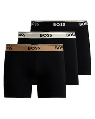 Produktfoto för Boss Hugo Boss 3-pack Boxer Trunks Svart - Storlek L   3 stk.