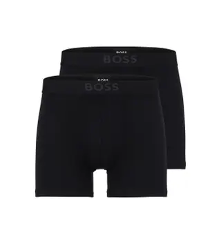 Produktfoto för BOSS Kalsonger 2P Ultra Soft Boxer Brief Svart modal Medium Herr