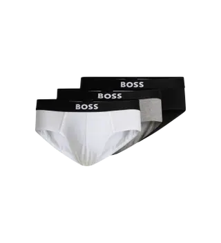 Produktfoto för BOSS Kalsonger 3P ONE HipBr Cotton Briefs Flerfärgad bomull Large Herr