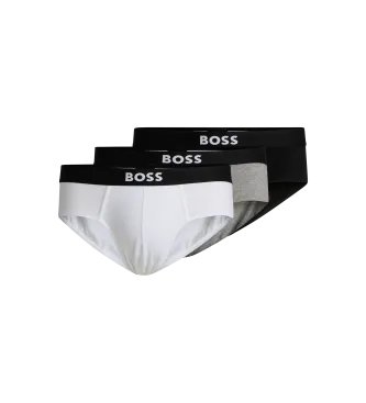 Alternativ bild 0 för BOSS Kalsonger 3P ONE HipBr Cotton Briefs Flerfärgad bomull Large Herr