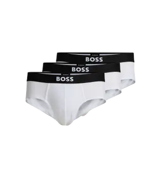 Produktfoto för BOSS Kalsonger 3P ONE HipBr Cotton Briefs Vit bomull X-Large Herr