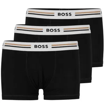 Alternativ bild 0 för BOSS Kalsonger 3P Responsible Trunk Vit viskos Large Herr