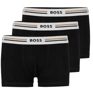 Produktfoto för BOSS Kalsonger 3P Responsible Trunk Vit viskos Small Herr