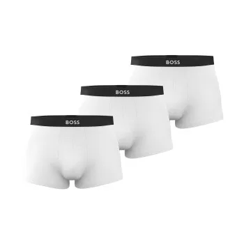 Alternativ bild 0 för BOSS Kalsonger 3P Trunk BOSS ONE 3-pack Vit bomull X-Large Herr