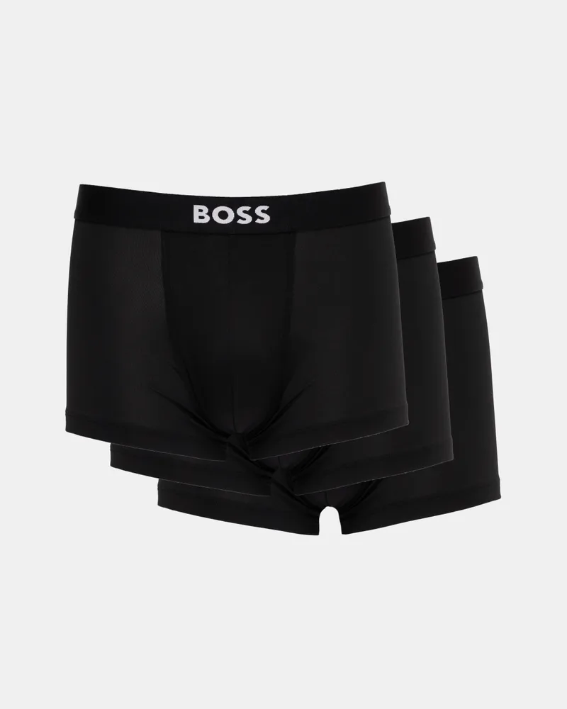 Bild 1 för BOSS Kalsonger 3P Trunk Micro One Svart polyester Large Herr