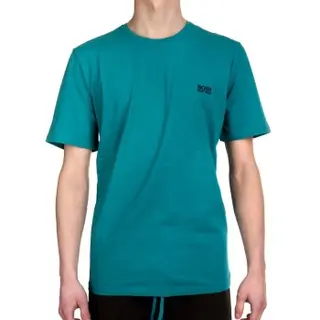 Produktfoto för BOSS Mix and Match Lounge T-shirt Turkos bomull Medium Herr