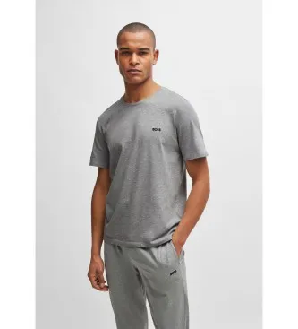 Alternativ bild 0 för BOSS Mix and Match T-shirt With Logo Grå bomull Medium Herr