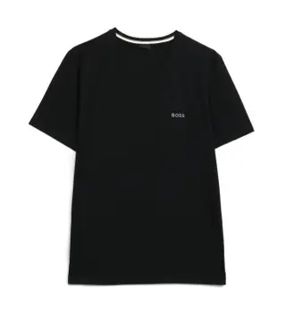 Produktfoto för BOSS Mix and Match T-shirt With Logo Svart bomull Medium Herr