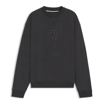 Alternativ bild 0 för BOSS Patch Sweatshirt Mörkgrå bomull Large Herr