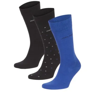 Alternativ bild 0 för BOSS Strumpor 3P Logo Gift Box Sock Blå Strl 40/46 Herr