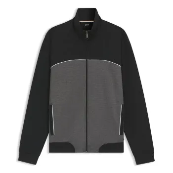 Alternativ bild 0 för BOSS Tracksuit Jacket Grå/Svart Large Herr