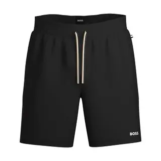 Produktfoto för BOSS Unique Shorts CW Svart bomull Small Herr