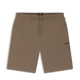Produktfoto för BOSS Waffle Nightwear Shorts Brun Medium Herr