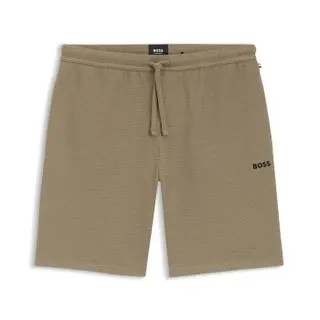 Produktfoto för BOSS Waffle Nightwear Shorts Ljusbrun X-Large Herr