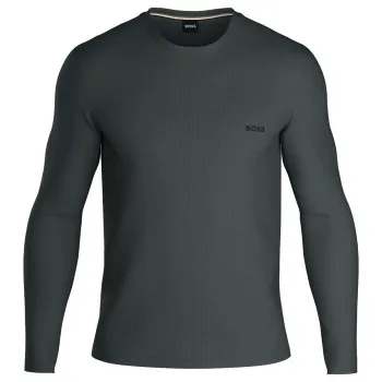 Alternativ bild 0 för BOSS Waffle Sweatshirt Mörkgrön Large Herr