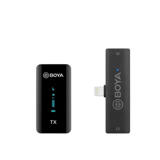 Produktfoto för Boya By-xm6-s3 Trådlöst Mikrofonsystem För Lightning