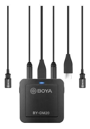 Alternativ bild 0 för BOYA Mixer and microphone for smartphones
