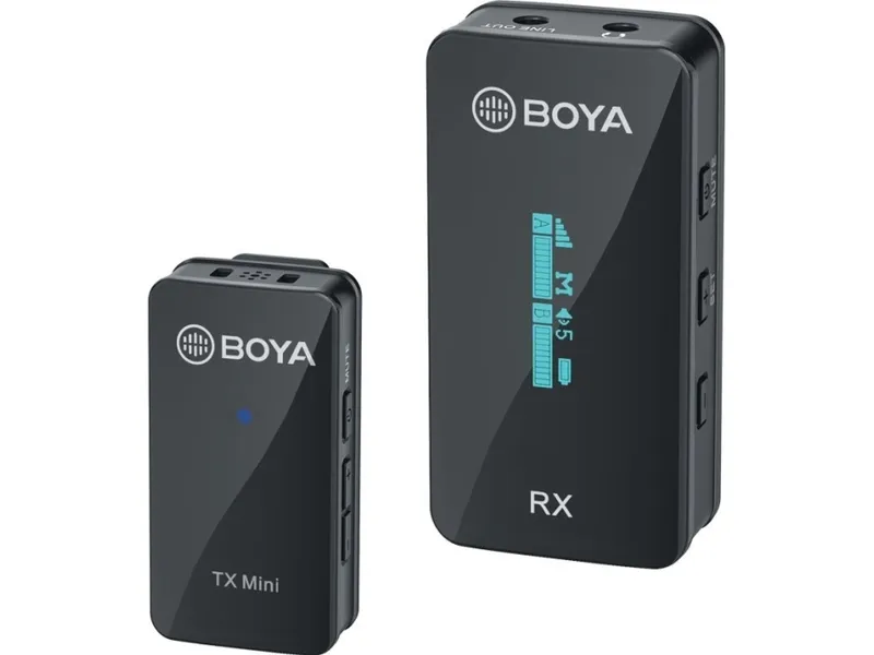 Alternativ bild 0 för BOYA Wireless Microphone x1 BY-XM6-S1 Mini 3.5mm