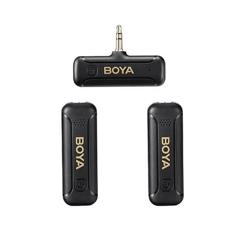 Alternativ bild 0 för BOYA Wireless Microphone x2 BY-WM3T2-M2 - 3.5mm Mini-Jack