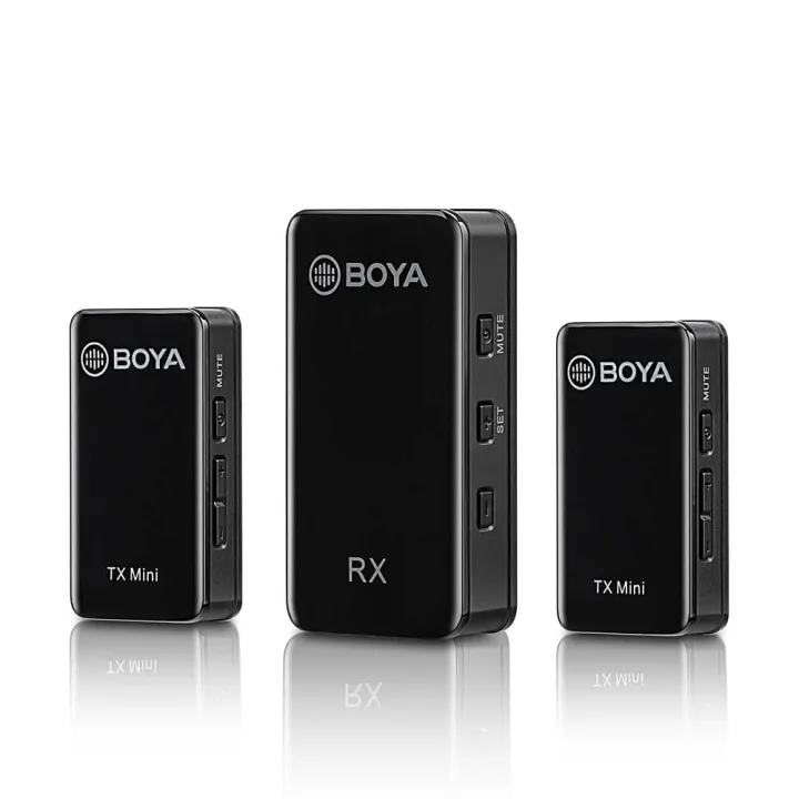 Alternativ bild 0 för BOYA Wireless Microphone x2 BY-XM6-S2 Mini 3.5mm