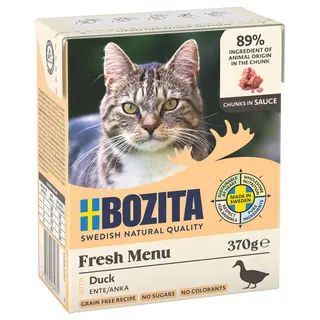 Produktfoto för Bozita Anka Bitar i sås 370 g