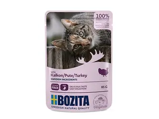 Produktfoto för Bozita Bitar i Sås Kalkon 85 g
