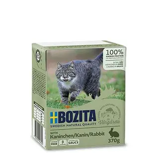 Produktfoto för Bozita Bitar i Sås Kanin 370 g