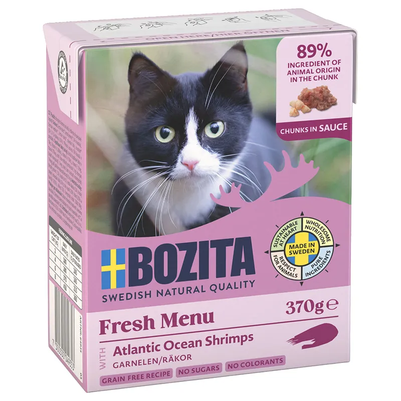 Alternativ bild 0 för Bozita Bitar i Sås Räkor 370 g