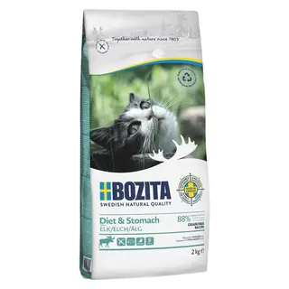 Produktfoto för Bozita Diet & Stomach Grain Free Elk (2 kg)