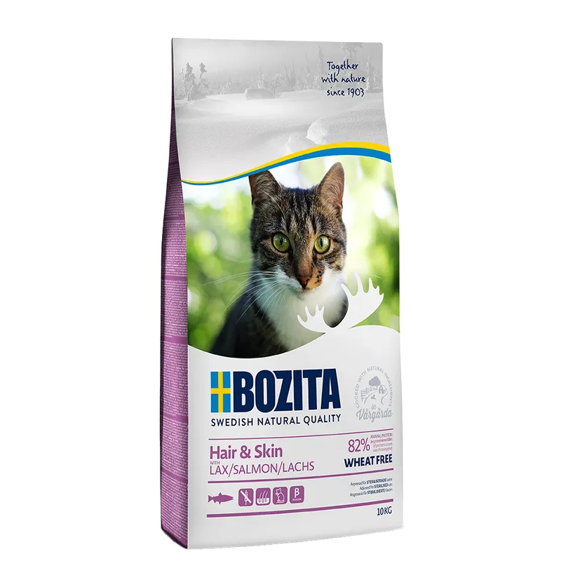 Alternativ bild 0 för Bozita Hair & Skin Wheat Free Salmon (10 kg)
