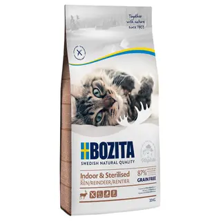 Produktfoto för Bozita Indoor & Sterilised Grain Free Reindeer (10 kg)