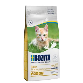 Produktfoto för Bozita Kitten Grain Free Kyckling (10 kg)
