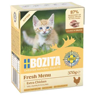 Produktfoto för Bozita Kitten Kyckling 370 g