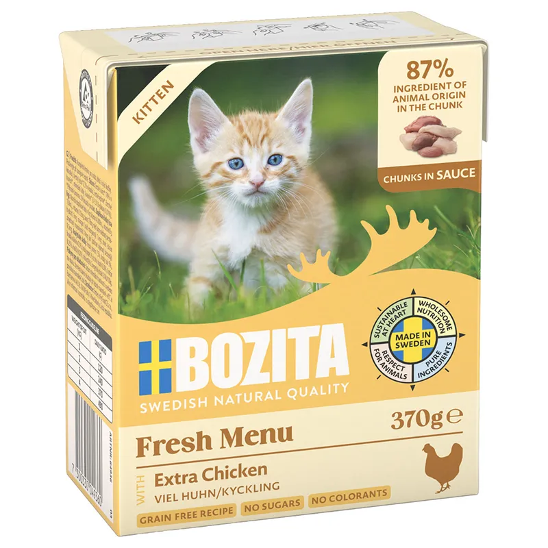 Alternativ bild 0 för Bozita Kitten Kyckling 370 g