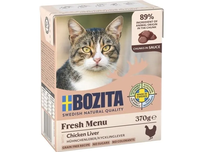 Alternativ bild 0 för Bozita Kycklinglever Bitar i sås 370 g