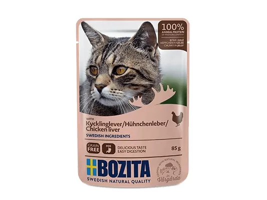 Alternativ bild 0 för Bozita Kycklinglever i gelé 85 g