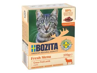 Produktfoto för Bozita Lamm Bitar i sås 370 g