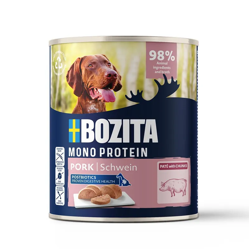 Bild 1 för Bozita Paté Våtfoder till Hund med Gris