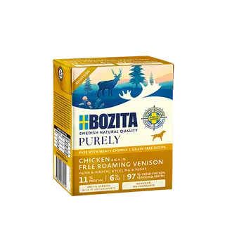 Produktfoto för Bozita Purely Paté - Chicken+Venison - 370 g