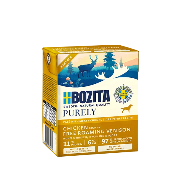 Alternativ bild 0 för Bozita Purely Paté - Chicken+Venison - 370 g