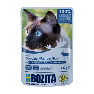Produktfoto för Bozita Ren i gelé 85 g