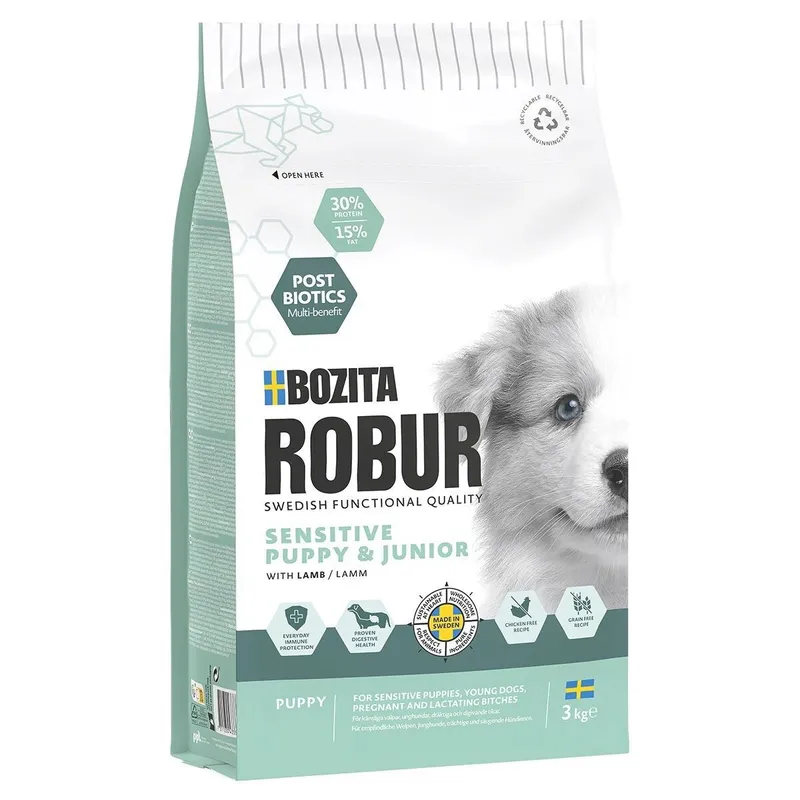 Bild 1 för Bozita Robur Sensitive Grain Free Puppy 3 kg