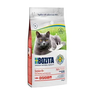 Produktfoto för Bozita Senior 8+ Spannmålsfri Kattmat med Lax (10 kg)