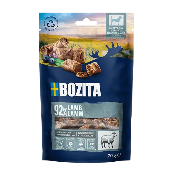 Alternativ bild 0 för Bozita Snacks Meaty Bites Lamb - 70 g