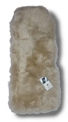 Bild 1 för Bozz sittvagnsdyna lammskinn, nappa/linen långhårig, nappa/linen långhårig