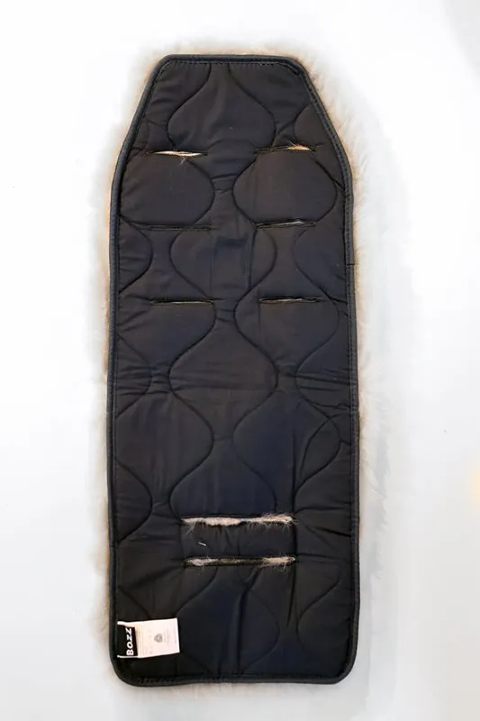 Bild 2 för Bozz sittvagnsdyna lammskinn, platinum långhårig, platinum långhårig